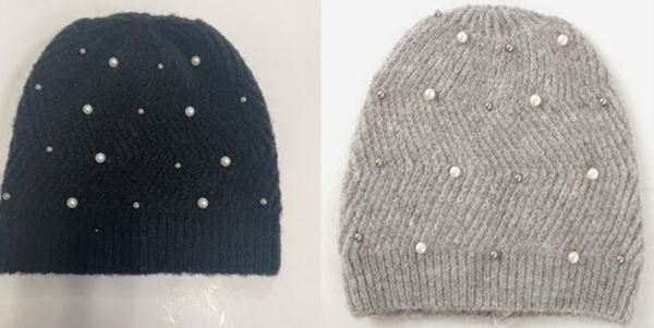 Knitted kaus mom nrog Pearls